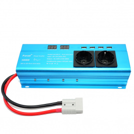 Инвертор 1200 Вт (3000 Вт) DC/AC 12В/220В Чистый синус 