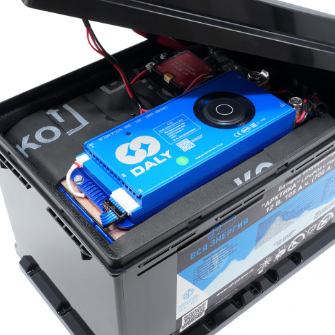 АКБ с подогревом LiFePO4 12 В. 105 А.ч. 700 А. (EN) Bluetooth,  278x175x190 фото 4